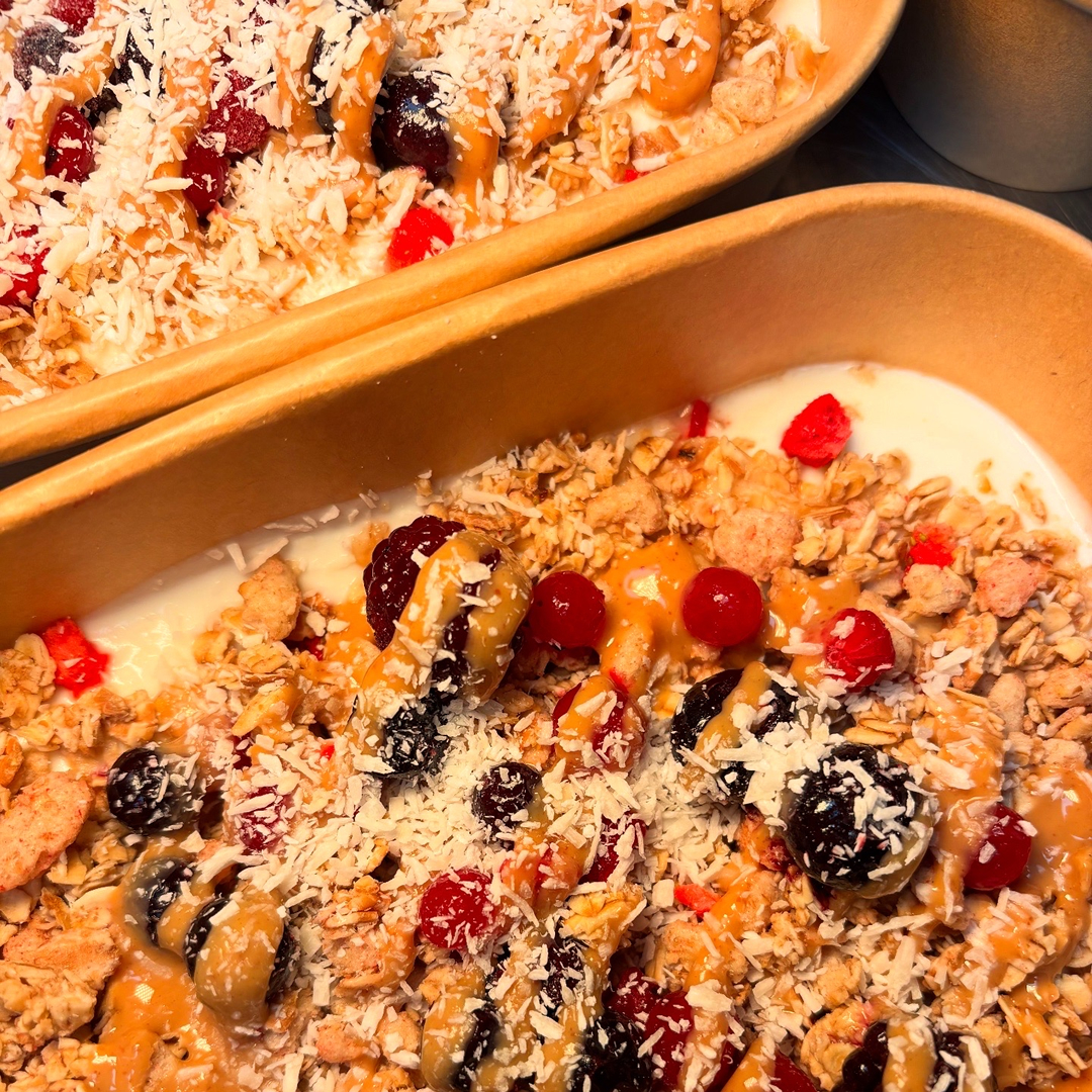 Peanut Butter Crunch Granola Pot